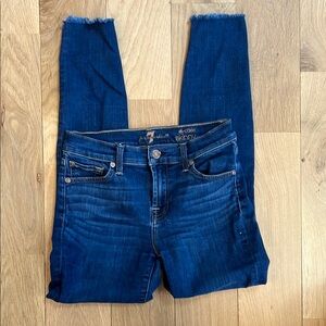 7 For All Mankind Women's The Ankle Skinny Jeans